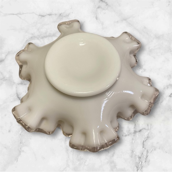 Fenton Silvercrest vintage bonbon dish - Picture 6 of 6